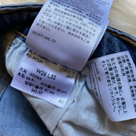 Levis 711 Skinny Jeans - Picture 4 of 6